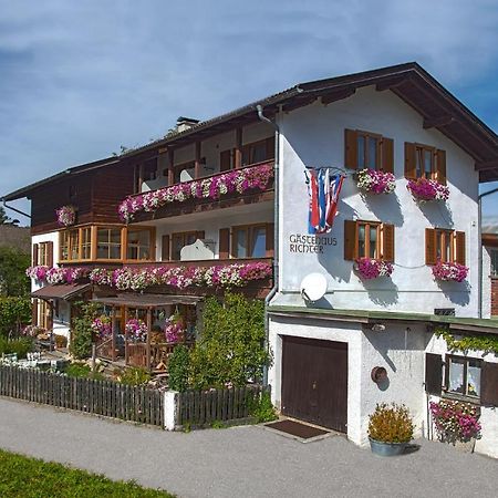 Gaestehaus Richter Oberammergau Eksteriør billede