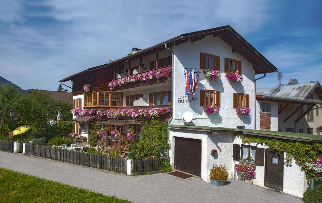 Gaestehaus Richter Oberammergau Eksteriør billede